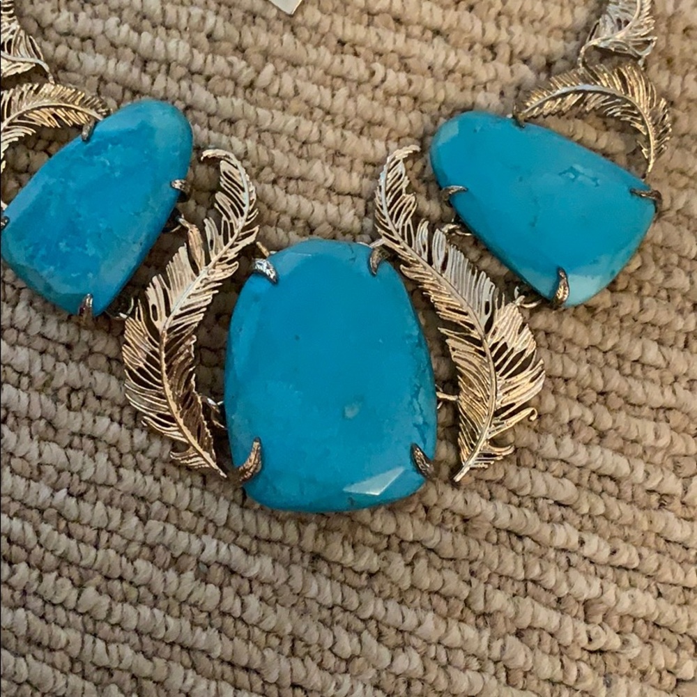 Kendra Scott turquoise necklace